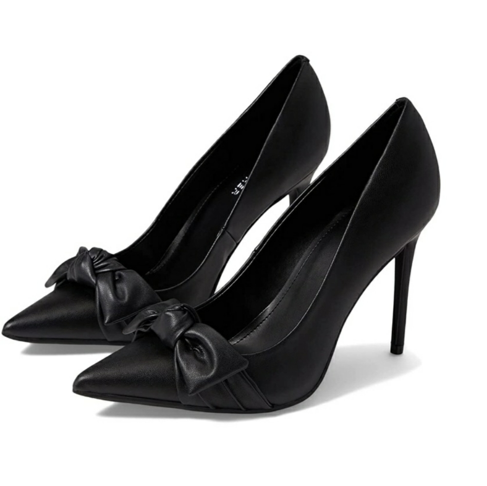 NWOT Marc Fisher leahter upper shell heel pumps shoes 6M - Picture 2 of 10